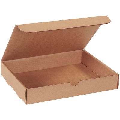 12 1/8 x 9 1/4 x 2" Kraft Literature Mailers