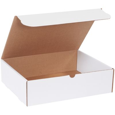 14 1/4 x 11 1/4 x 4" White Literature Mailers