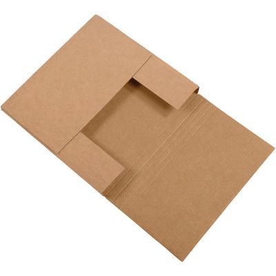 14 x 14 x 4" Kraft Easy-Fold Mailers