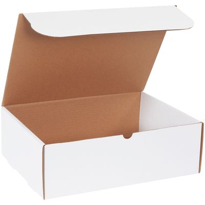 15 1/8 x 11 1/8 x 5" White Literature Mailers