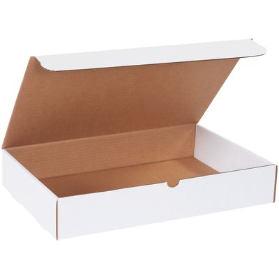 17 1/8 x 11 1/8 x 3" White Literature Mailers