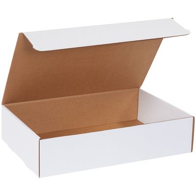 17 1/8 x 11 1/8 x 4" White Literature Mailers