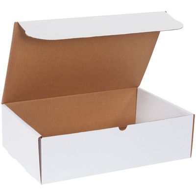 17 1/8 x 11 1/8 x 5" White Literature Mailers