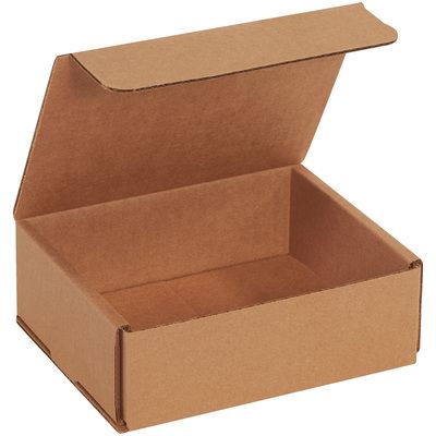 6 x 5 x 2" Kraft Corrugated Mailers