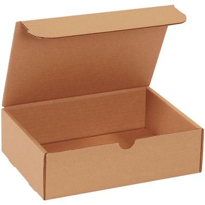 9 x 6 1/2 x 2 3/4" Kraft Literature Mailers