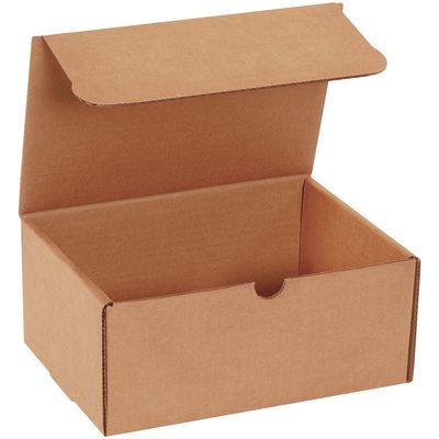 9 x 6 1/4 x 4" Kraft Literature Mailers