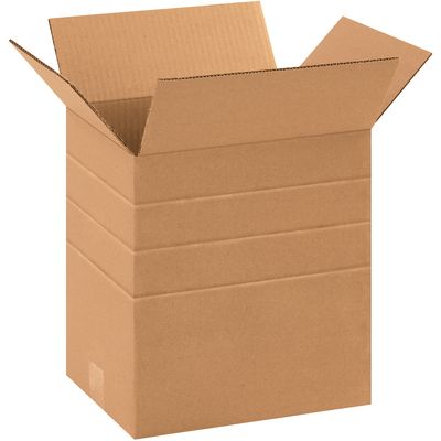 11 1/4 x 8 3/4 x 12" Multi-Depth Corrugated Boxes