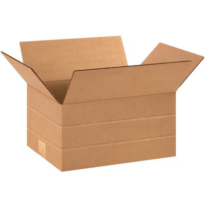 12 x 9 x 6" Multi-Depth Corrugated Boxes