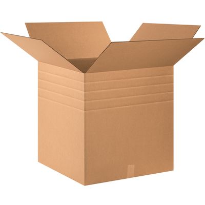 24 x 24 x 24" Multi-Depth Corrugated Boxes