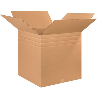 26 x 26 x 26" Multi-Depth Corrugated Boxes