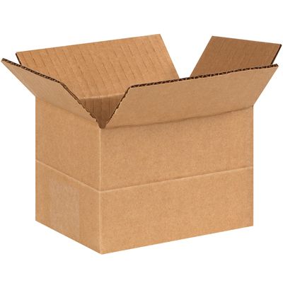 6" x 4" x 4" Multi-Depth Corrugated Boxes