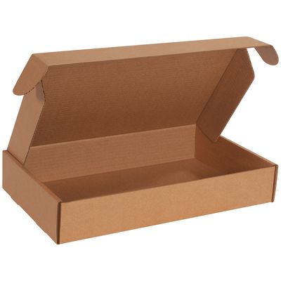 16 x 10 x 2 3/4" Kraft Deluxe Literature Mailer