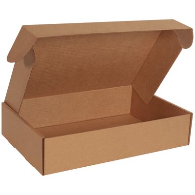 17 1/8 x 11 1/8 x 4" Kraft Deluxe Literature Mailer