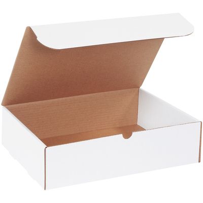 15 1/8 x 11 1/8 x 4" White Literature Mailers