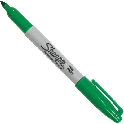 Green Sharpie® Fine Point Markers