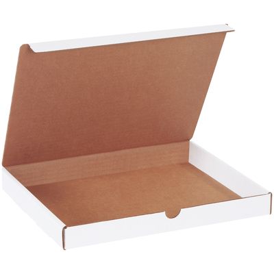 12 1/8 x 9 1/4 x 1 1/4" White Literature Mailers