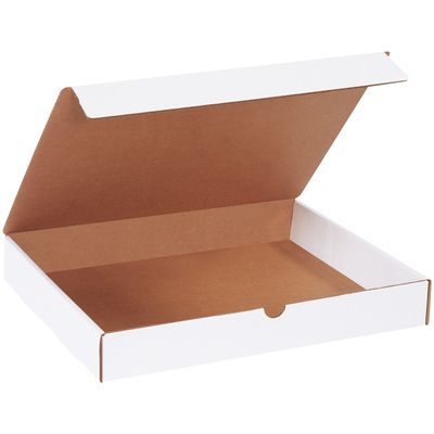 14 1/4 x 11 1/4 x 2" White Literature Mailers