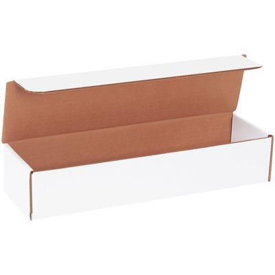 14 x 3 3/4 x 2 3/4" White Literature Mailers