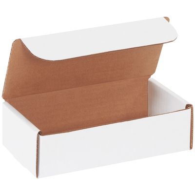 7 x 3 5/8 x 2 1/8" White Literature Mailers