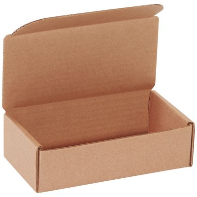 7 x 3 5/8 x 2 1/8" Kraft Literature Mailers