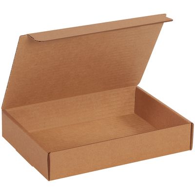 9 x 6 1/2 x 1 3/4" Kraft Literature Mailers