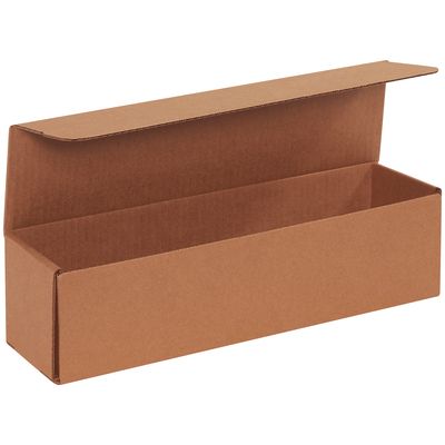 13 1/2 x 3 1/2 x 3 1/2" Kraft Corrugated Mailers