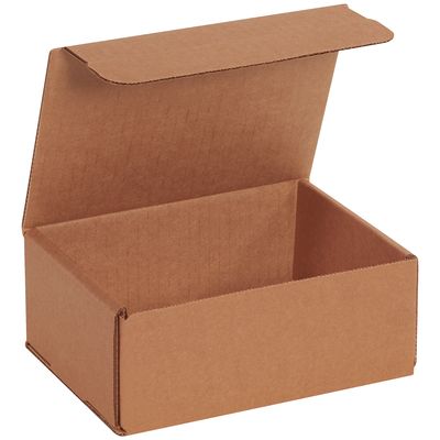 6 1/2 x 4 7/8 x 2 5/8" Kraft Corrugated Mailers