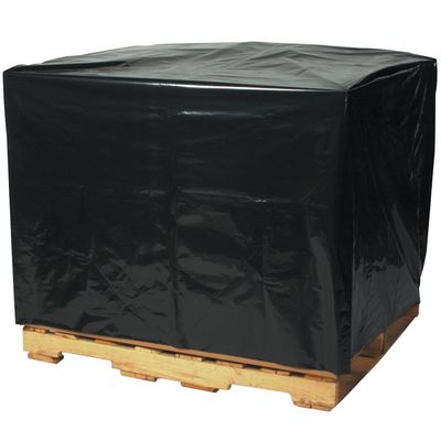 54 x 44 x 76" - 2 Mil Black Pallet Covers