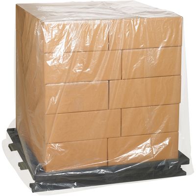 51 x 49 x 73" - 4 Mil Clear Pallet Covers