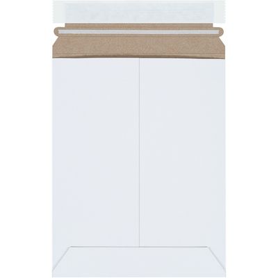 7 x 9" White Self-Seal Stayflats Plus® Mailers