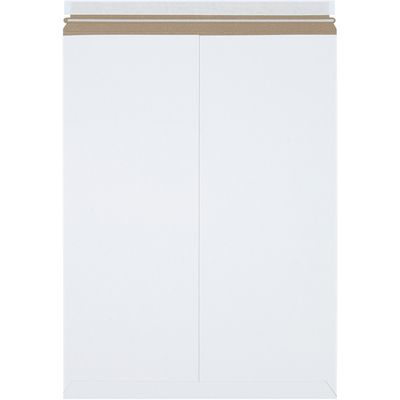 18 x 24" White Self-Seal Stayflats Plus® Mailers