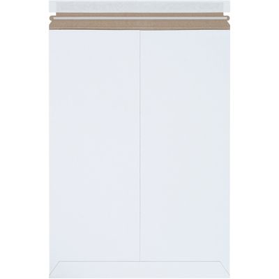 13 x 18" White Self-Seal Stayflats Plus® Mailers