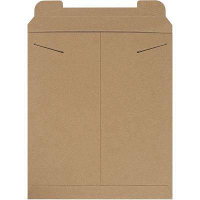 12 3/4 x 15" Kraft Stayflats® Mailers