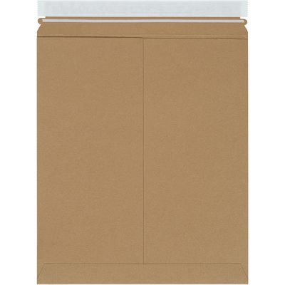 12 3/4 x 15" Kraft Self-Seal Stayflats Plus® Mailers