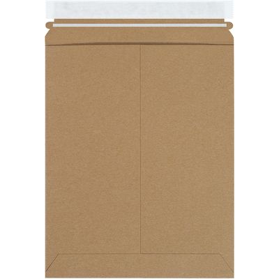 9 3/4 x 12 1/4" Kraft Self-Seal Stayflats Plus® Mailers