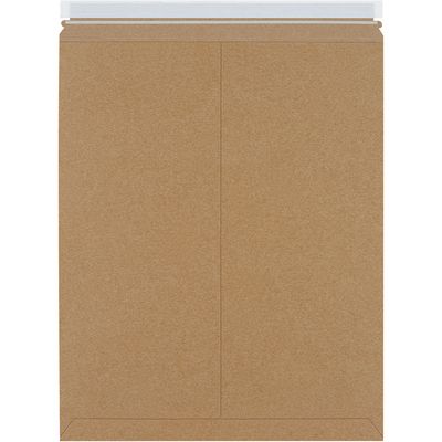 17 x 21" Kraft Self-Seal Stayflats Plus® Mailers