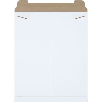 17 x 21" White Stayflats® Mailers