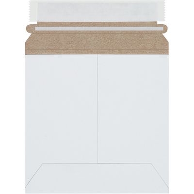 6 x 6" White Self-Seal Stayflats Plus® Mailers