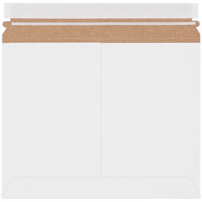 11 1/2 x 9" White Stayflats Lite® Mailers