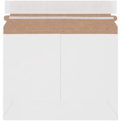 8 x 6" White Stayflats Lite® Mailers