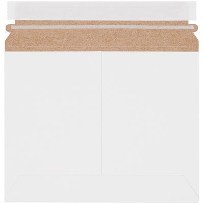 9 x 7" White Stayflats Lite® Mailers