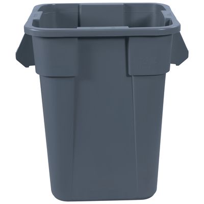 Rubbermaid® Brute® Square Trash Can - 40 Gallon, Gray