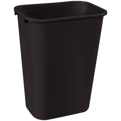 Rubbermaid® Office Trash Can - 10 Gallon, Black