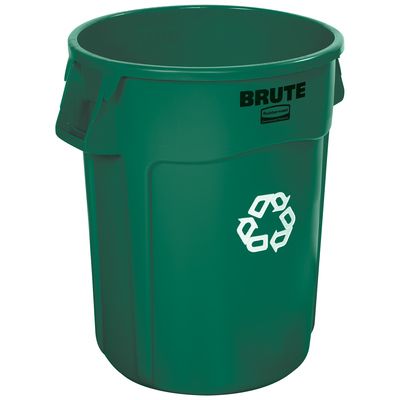 Rubbermaid® Brute® Recycling Container - 44 Gallon, Green