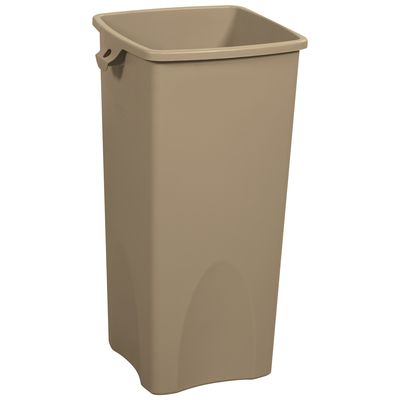 Rubbermaid® Hands-Free Trash Can - 23 Gallon, Beige