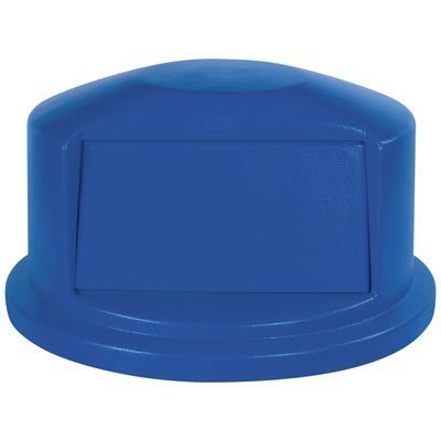 Rubbermaid® Brute® Domed Trash Can Lid - 32 Gallon, Blue