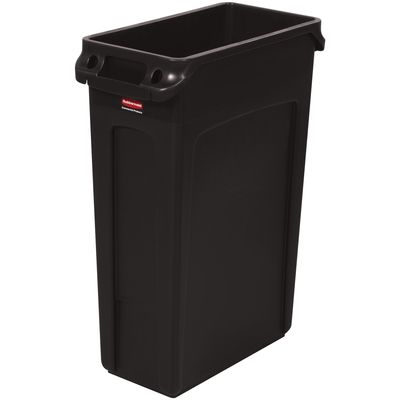 Rubbermaid® Slim Jim® Trash Can - 23 Gallon, Black