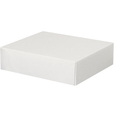 11 1/8 x 9 1/2 x 3" Stationery Folding Cartons