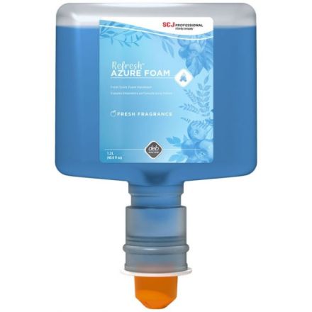 DEB REFRESH AZURE FOAM HAND SOAP 3 x 2.2 Liter per Case