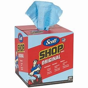 Scott® Blue Shop Towels Pop-Up® Box